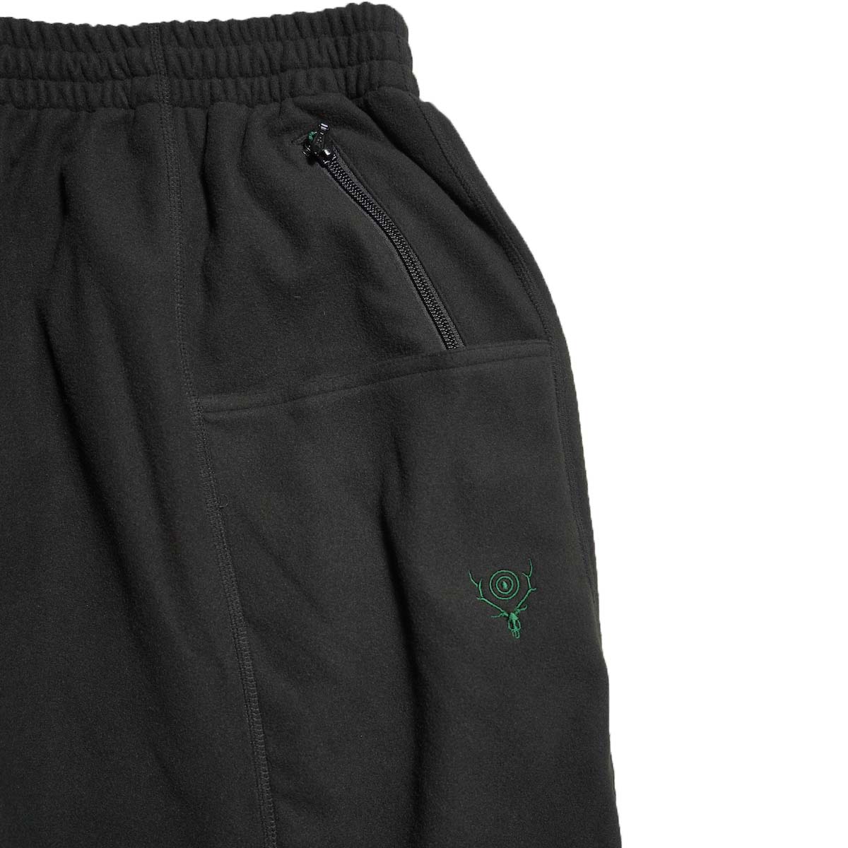 South2 West8 / String C.S Pant - Poly Fleece (Black) ポケット