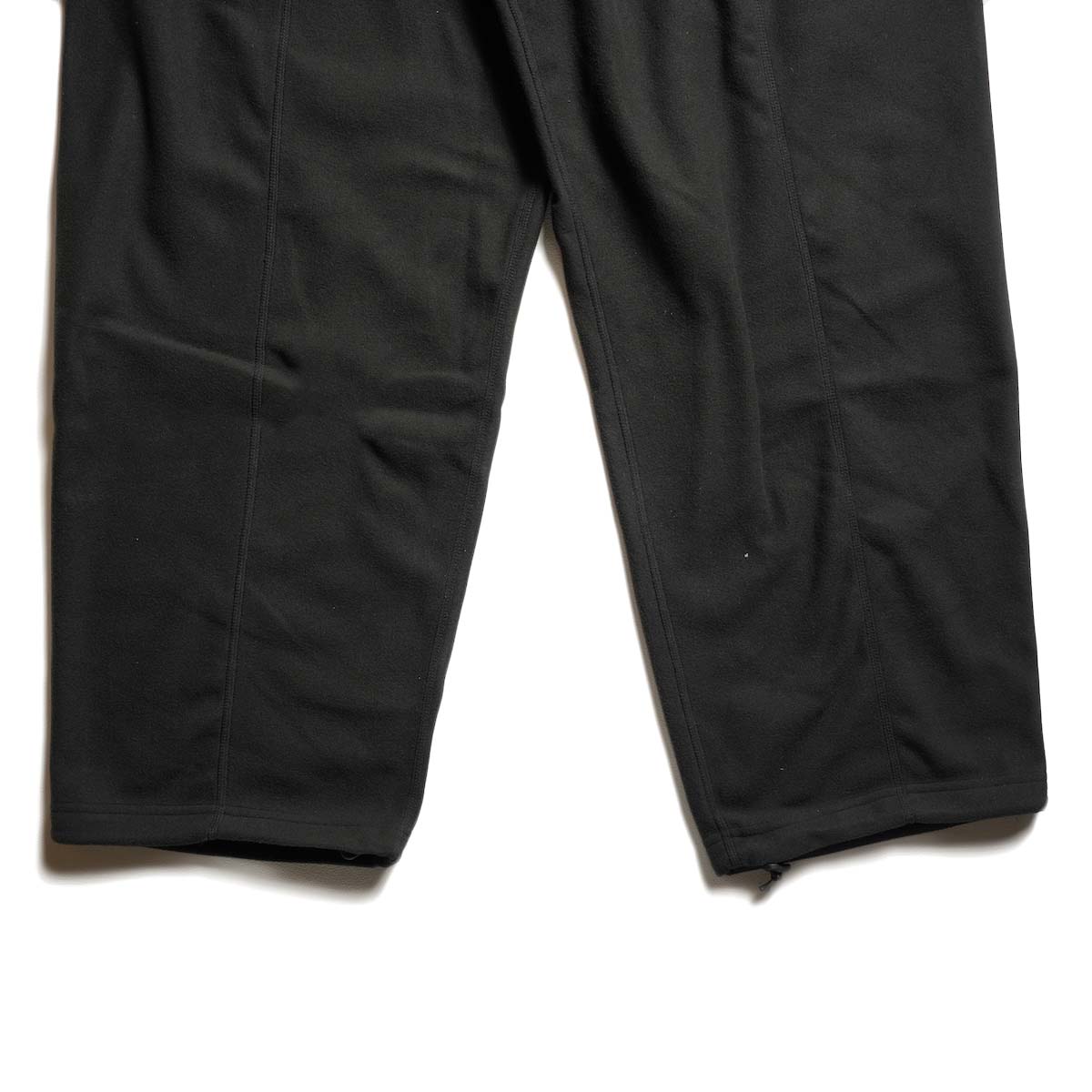 South2 West8 / String C.S Pant - Poly Fleece (Black) 裾