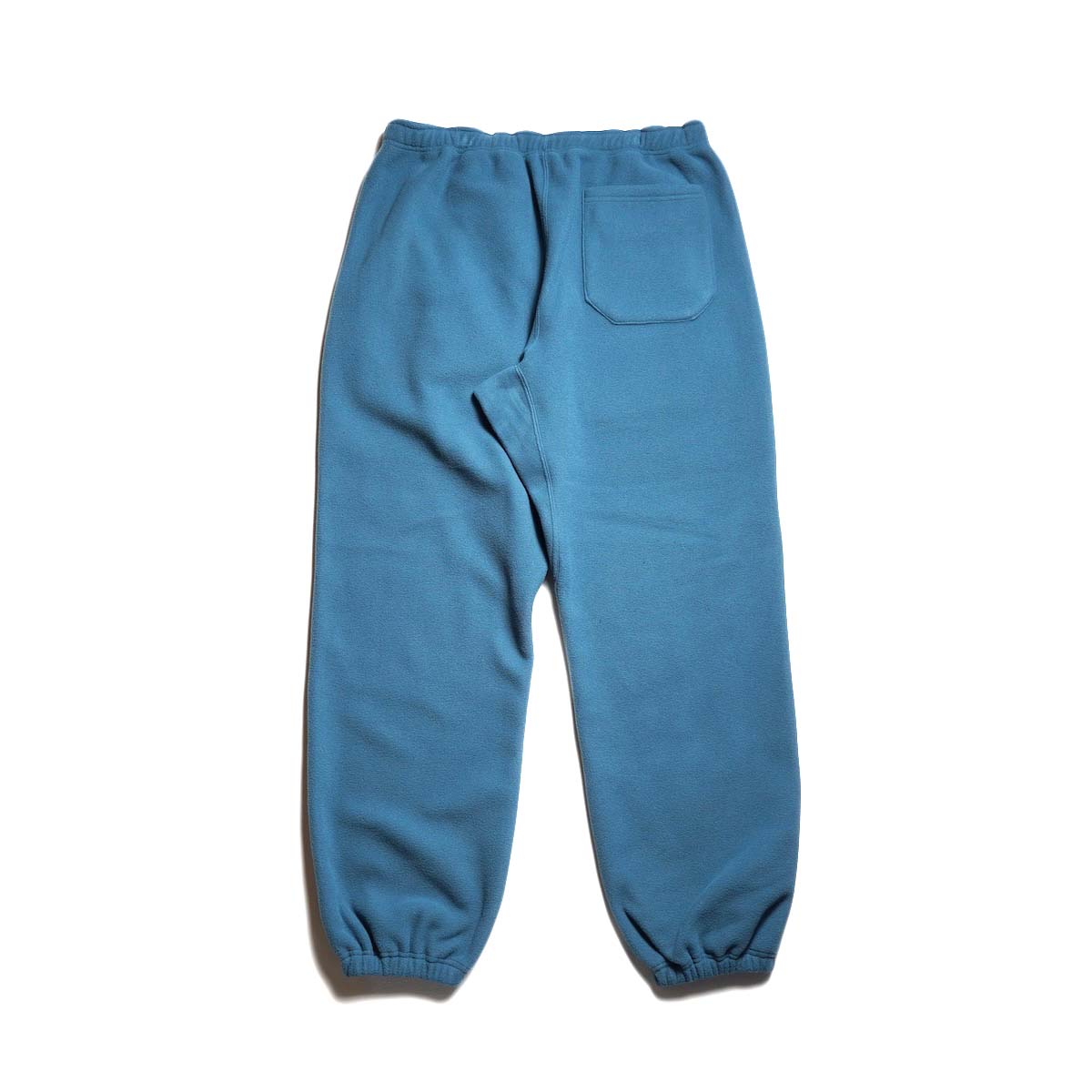 South2 West8 / Emb. String Sweat Pant - Poly Fleece (Blue)　背面