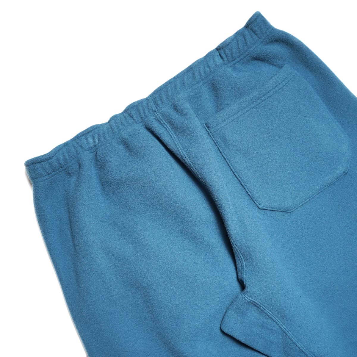 South2 West8 / Emb. String Sweat Pant - Poly Fleece (Blue) ヒップポケット