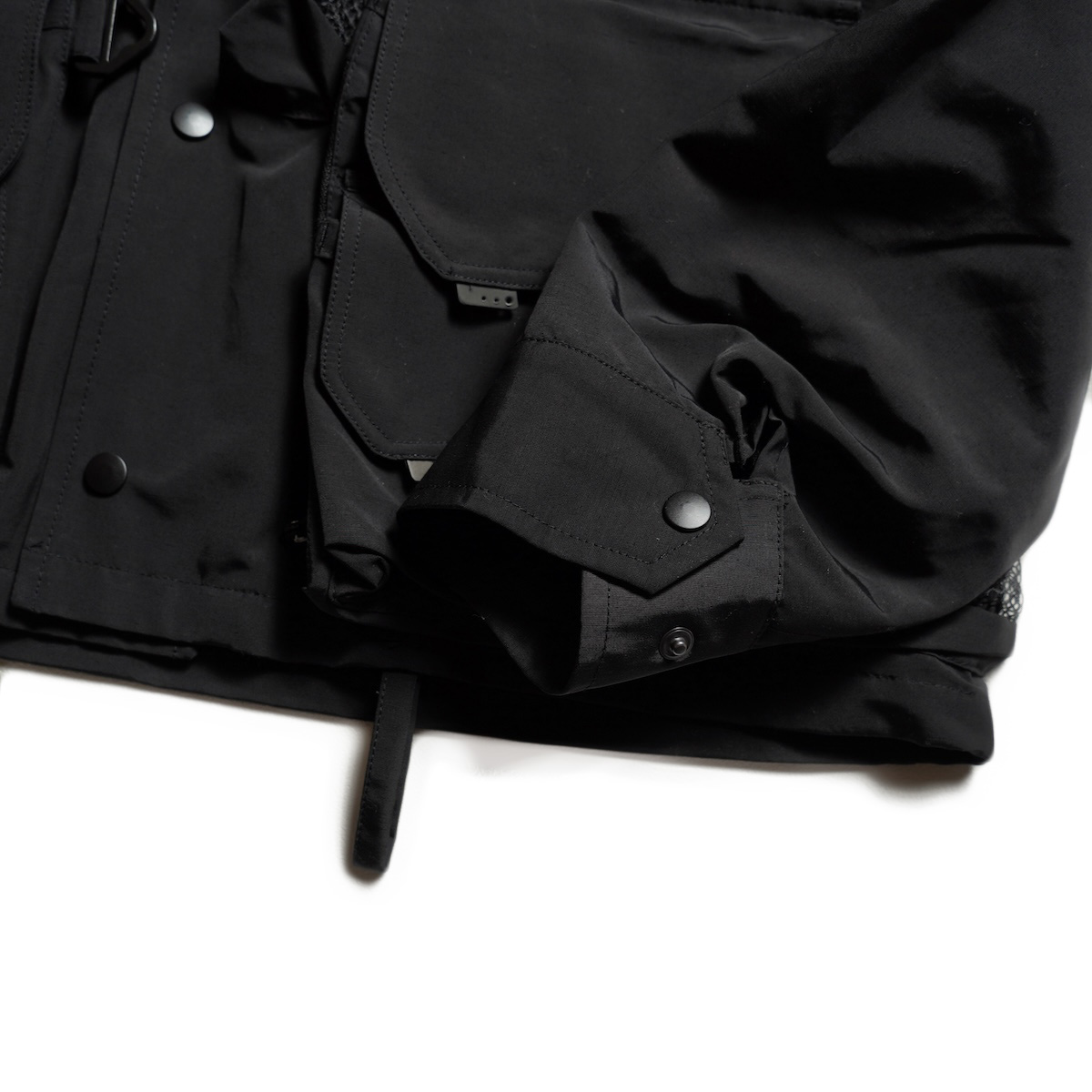 South2 West8 / Tenkara Trout Parka - C/N Grosgrain (Black)