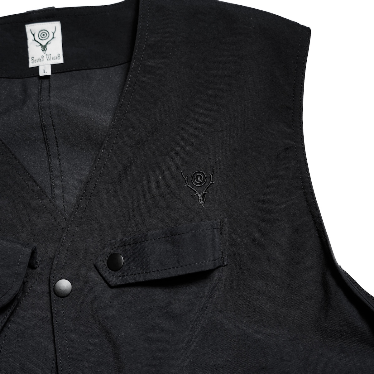 South2 West8 / Tenkara Vest - Nylon OX (Black)