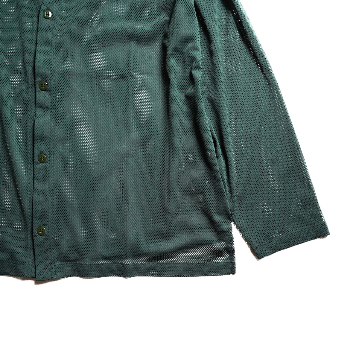 トップス SOUTH2 WEST8 V-NECK CARDIGAN KNIT MESH South2 West8 / V-Neck Cardigan - Knit Mesh (Dk.Green)