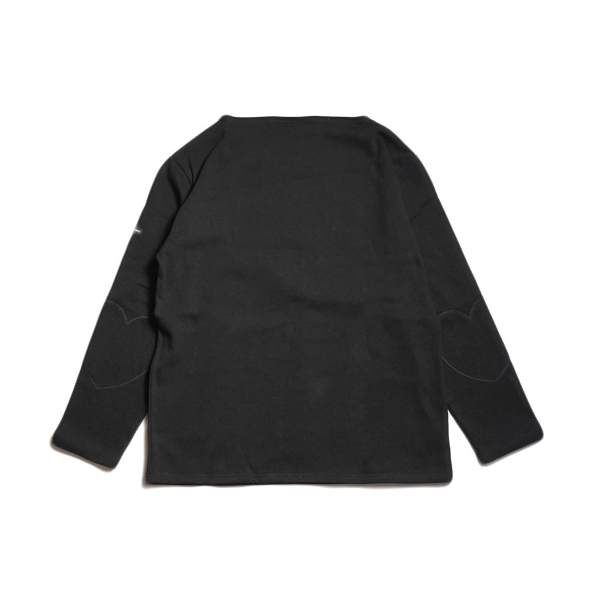 SAINT JAMES / OUESSANT "HEART ELBOW PATCH" (Noir/Noir)