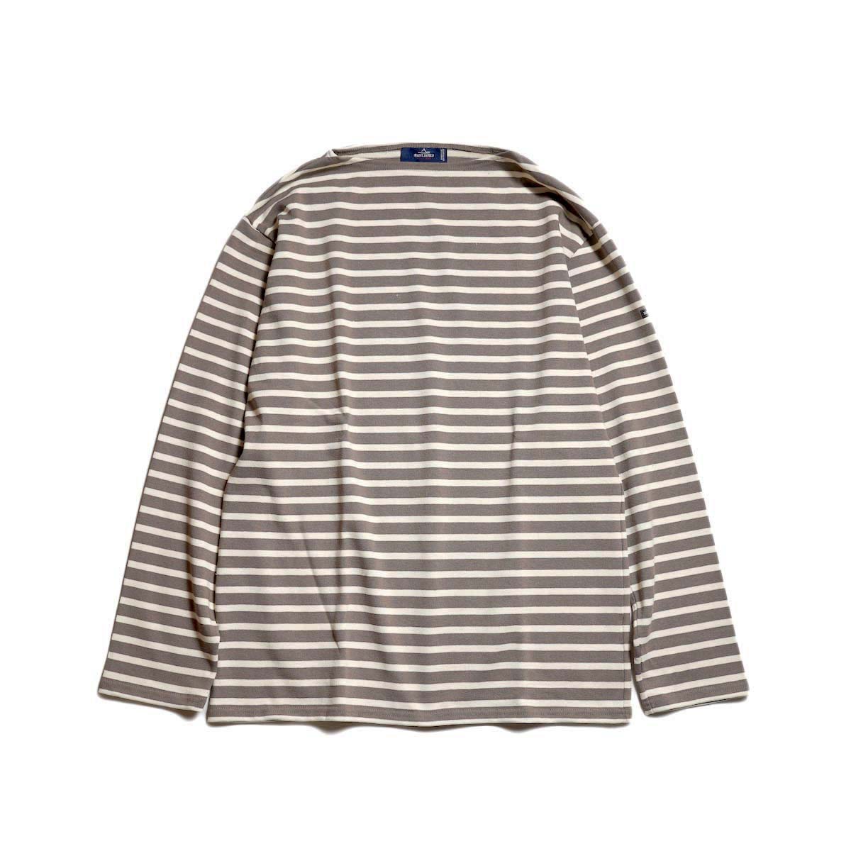 SAINT JAMES / OUESSANT "BORDER" (Cantarelle × Cream) 正面