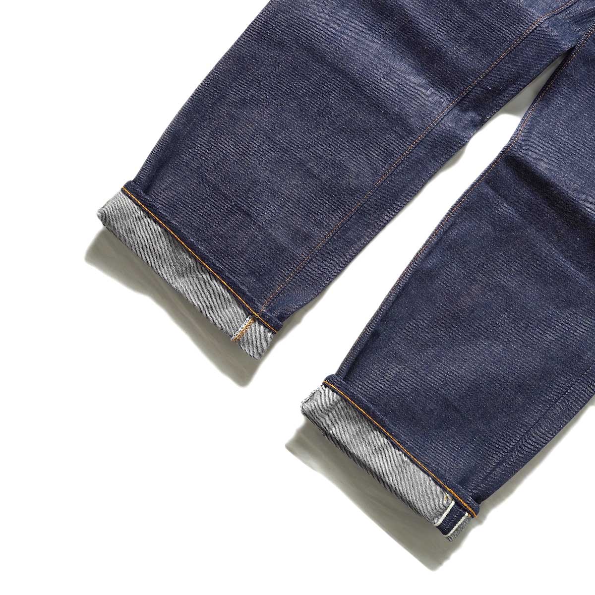 SGGM / Cinch Back Denim #Indigo Rigid (3001)裾