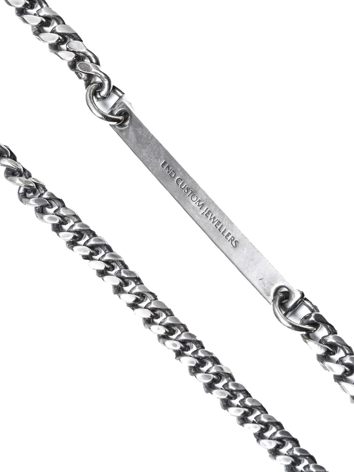 英国製 Double  Chain T・H刻印 琥珀調フォブ付 The Soloist / sa.0014AW25 albert chain.(double)