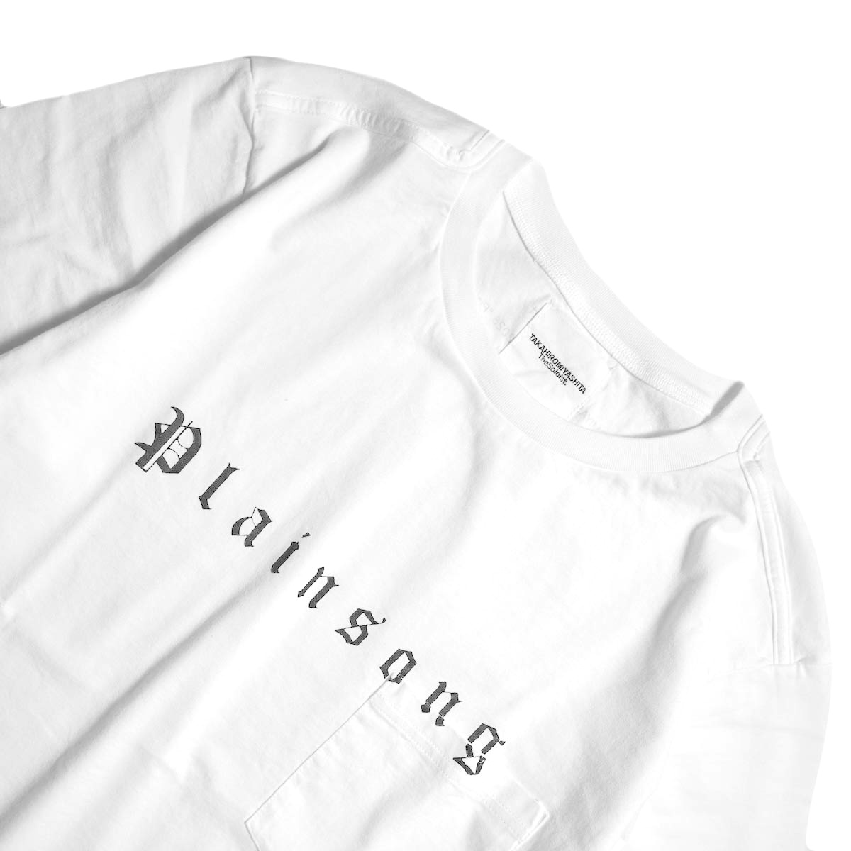 The Soloist / s/s tee. - plainsong (White)