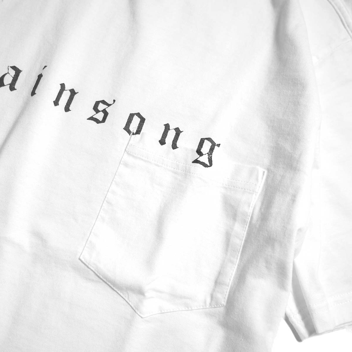 The Soloist / s/s tee. - plainsong (White)