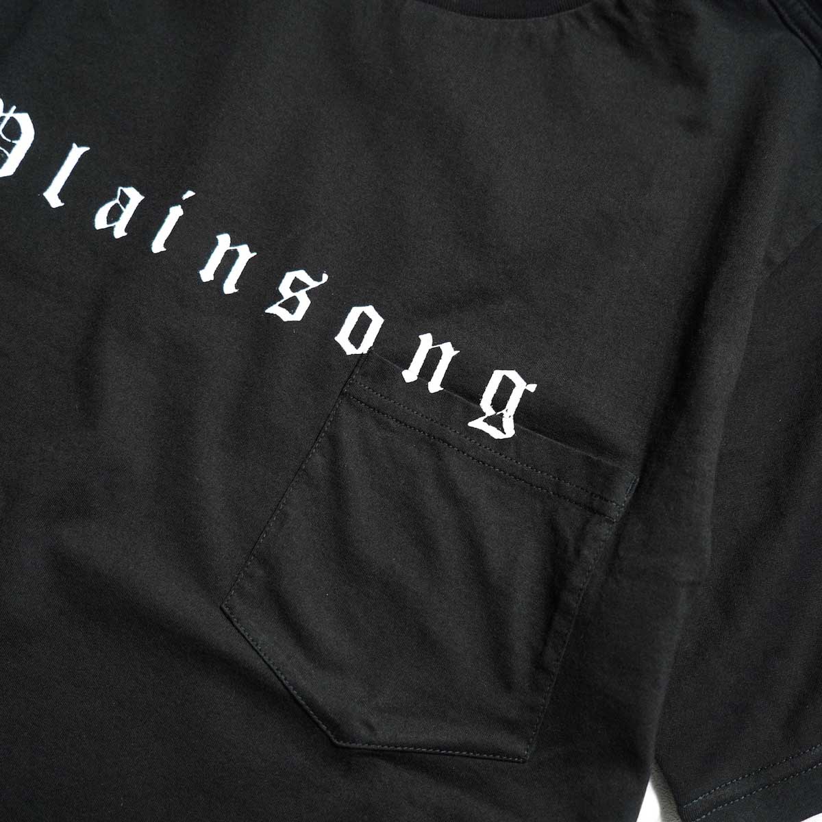 The Soloist / oversized s/s tee. - plainsong (Black)