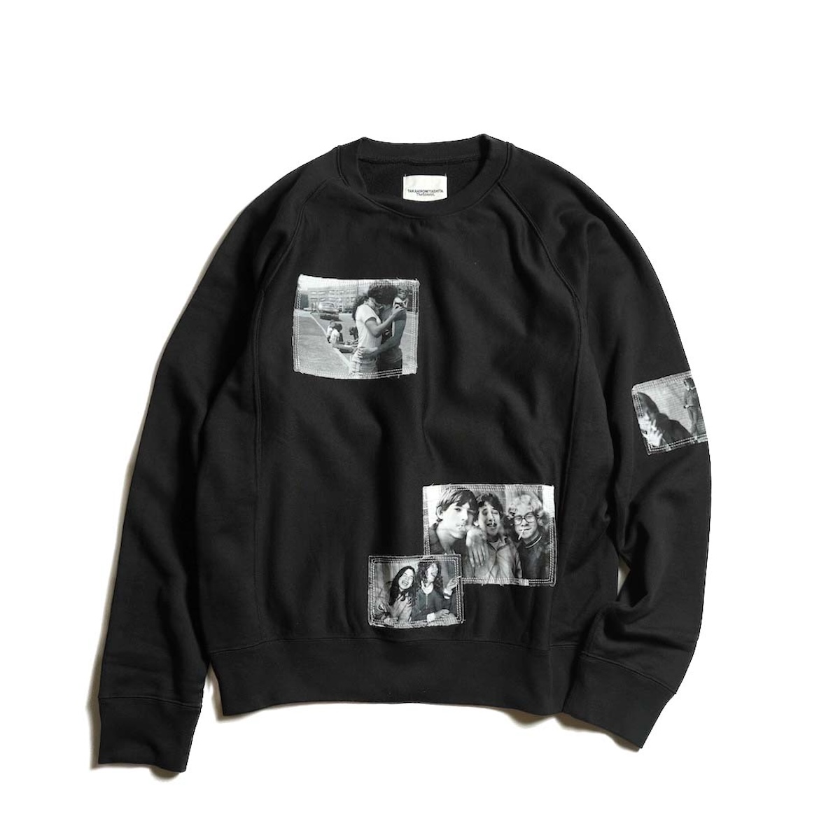 The Soloist / crew neck sweat shirt. (Black)
