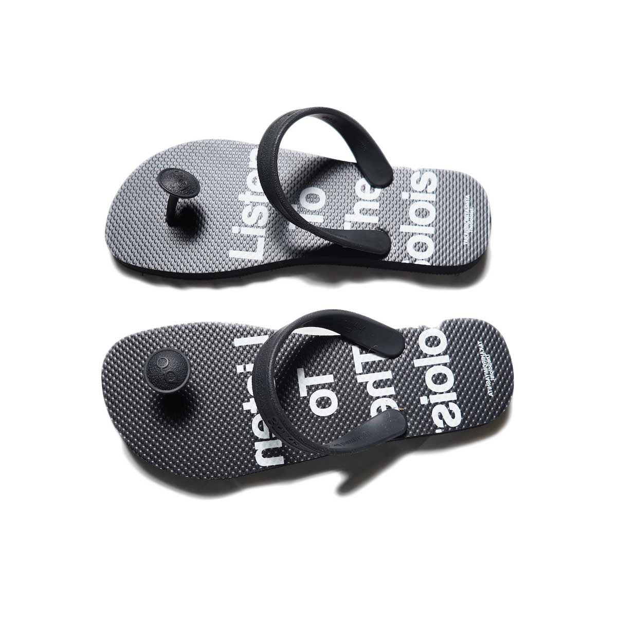 ポケットいっぱい natural material sandals ソロイスト × グルズ