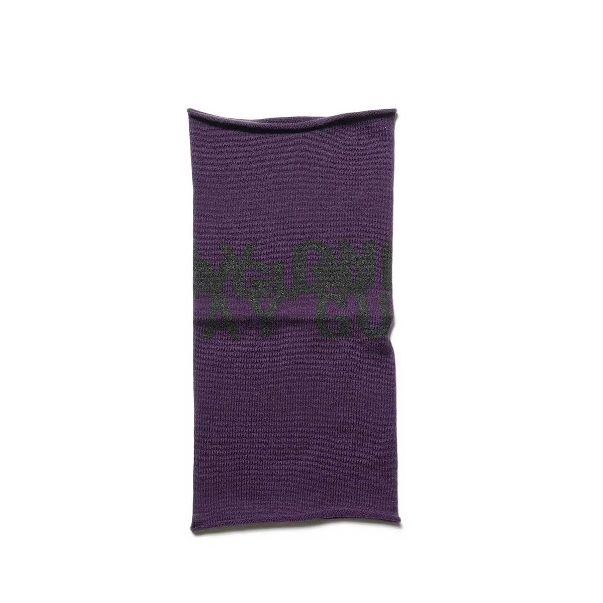 The Soloist / sk.0015aAW23 cashmere silk neck warmer.