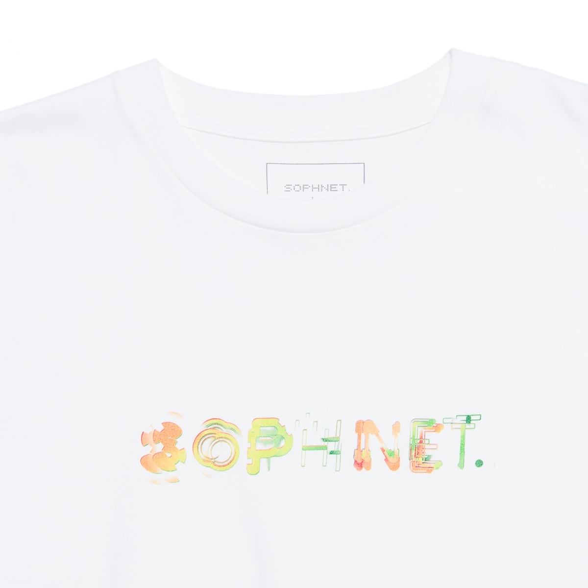 SOPHNET. / SIMON TAYLOR: FLOWER TEE (White)