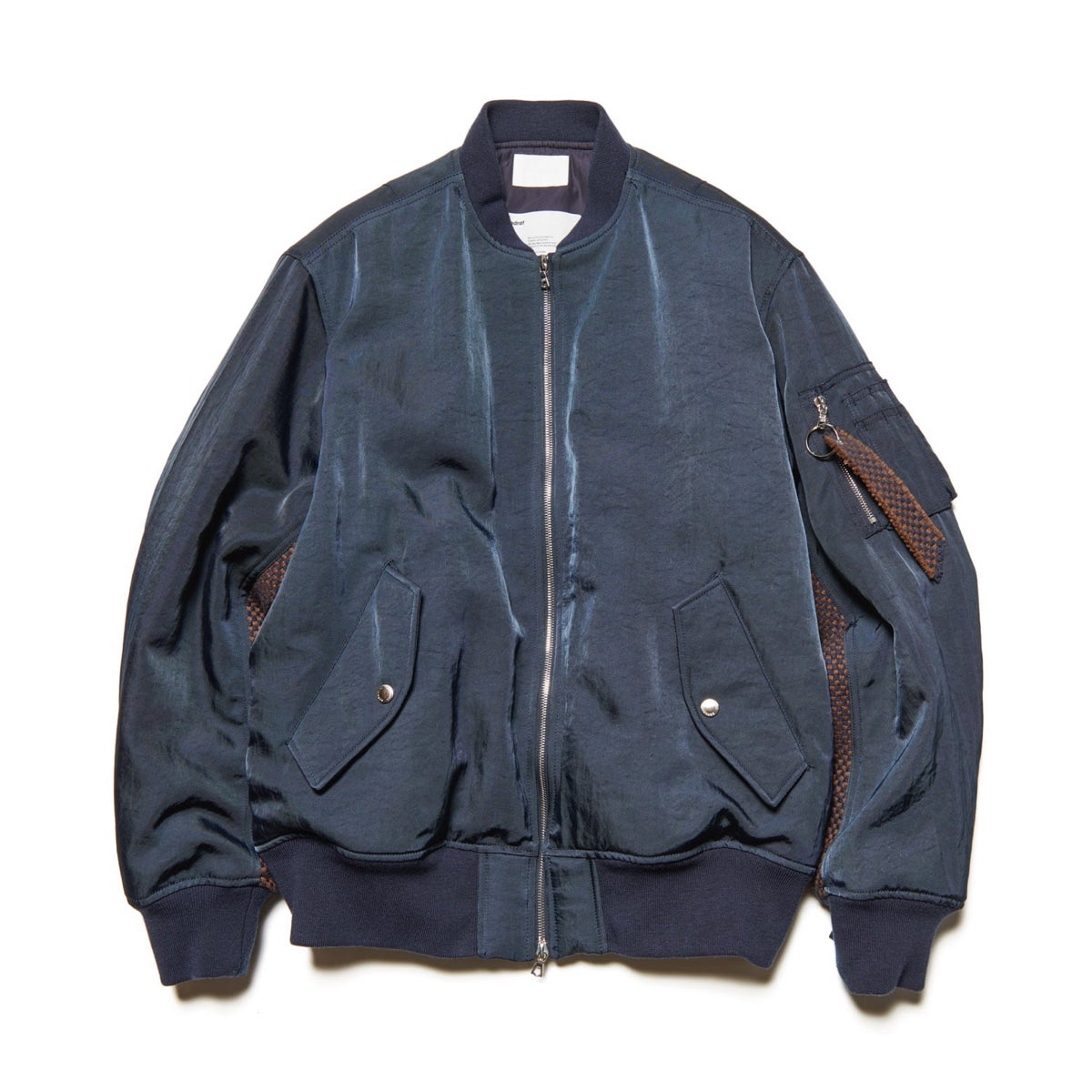 SOPHNET.  / FLIGHT JACKET / Kvadrat Sisu (Navy)