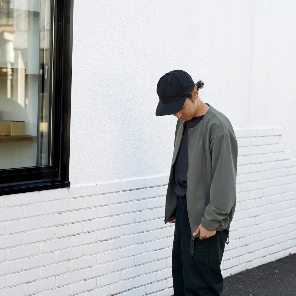 SOPHNET. / 4WAY STRETCH ZIP-UP TECH CARDIGAN (Khaki)