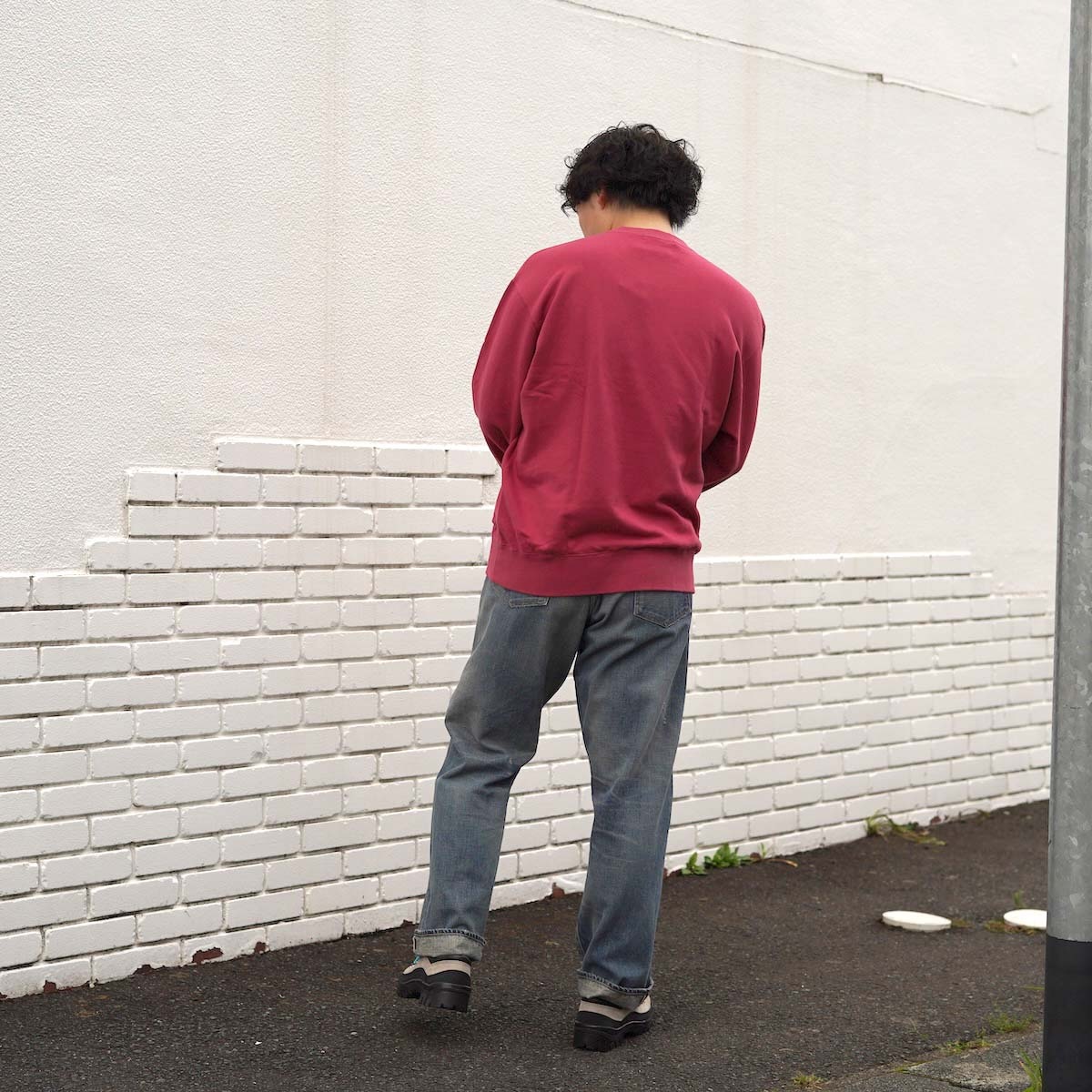 SOPHNET.  / SCORPION WIDE CREWNECK SWEAT 178cm/size3 着用③