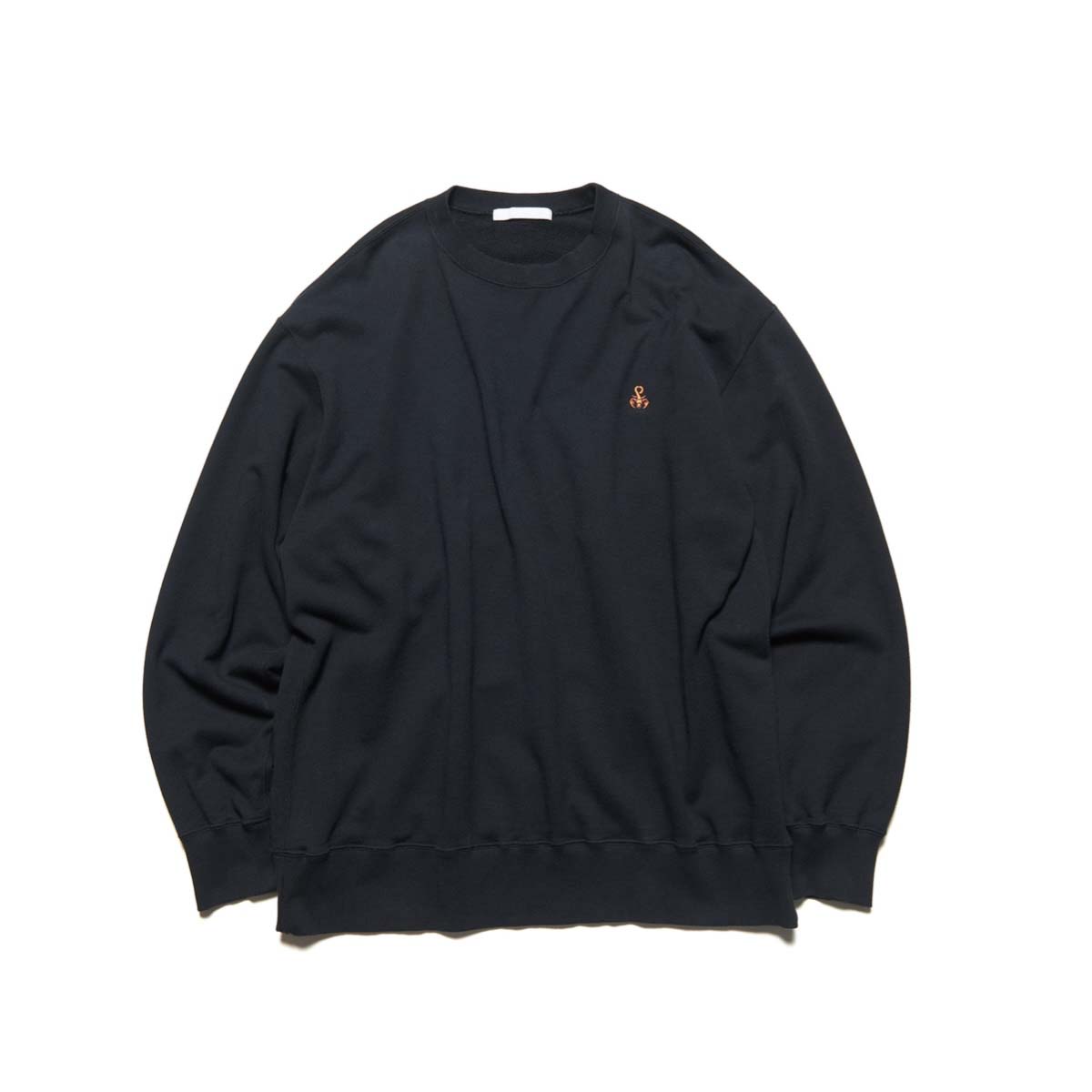 SOPHNET.  / SCORPION WIDE CREWNECK SWEAT (Black)