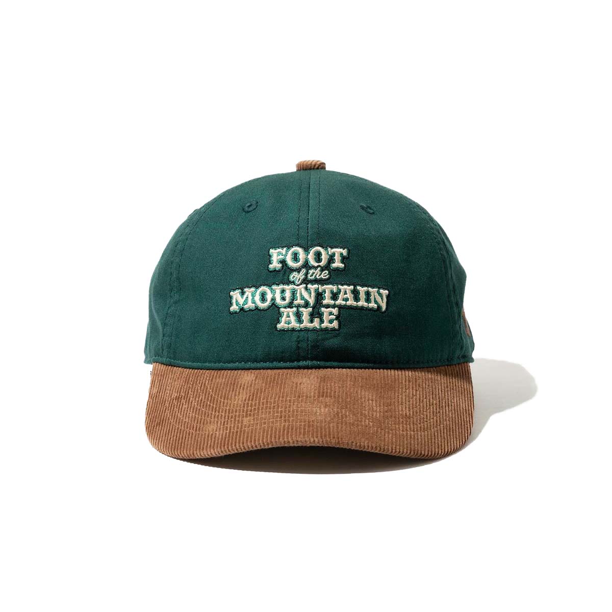 TACOMA FUJI RECORDS / FOOT OF THE MOUNTAIN ALE CAP  (Green×Brown)