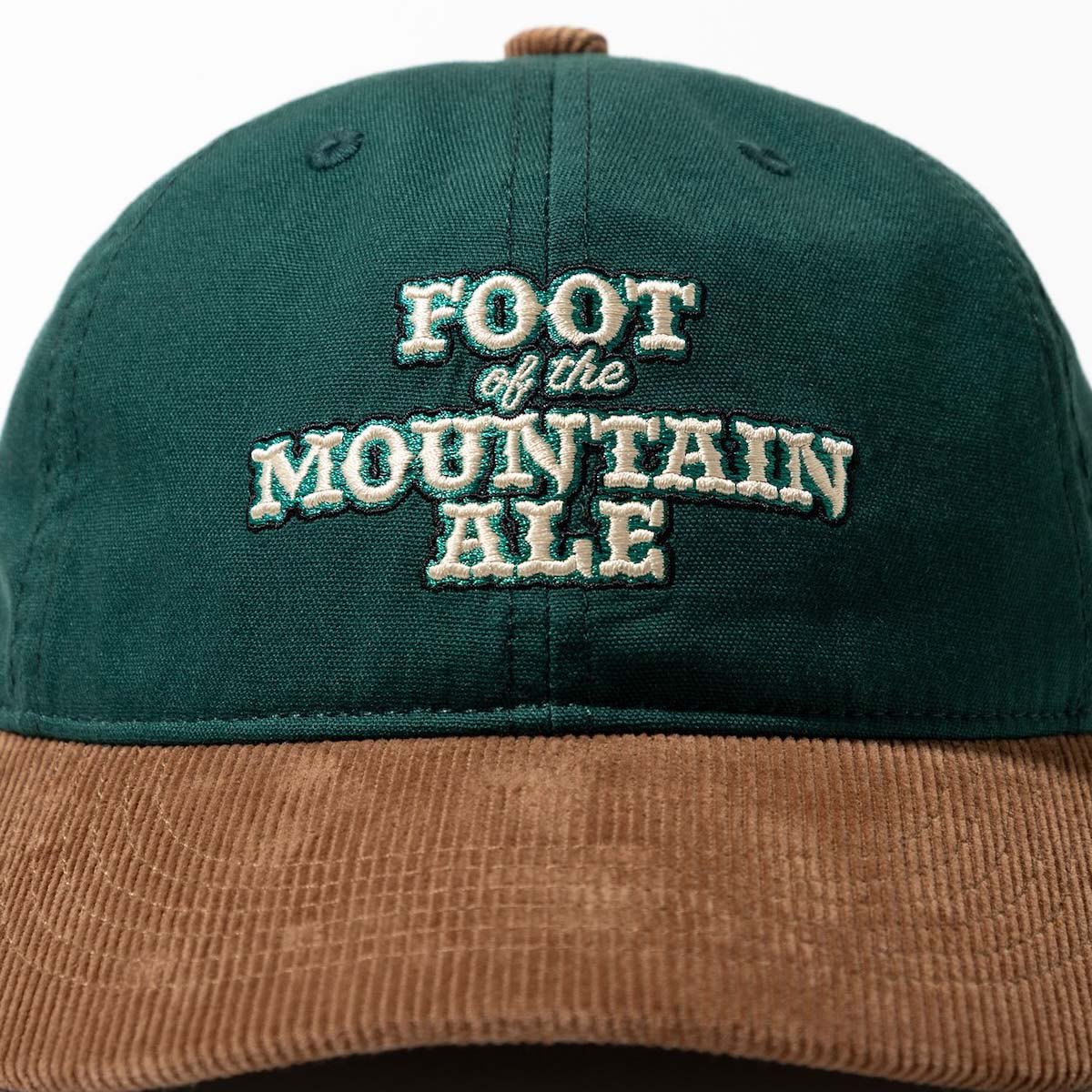 TACOMA FUJI RECORDS / FOOT OF THE MOUNTAIN ALE CAP  (Green×Brown) ビアラベル