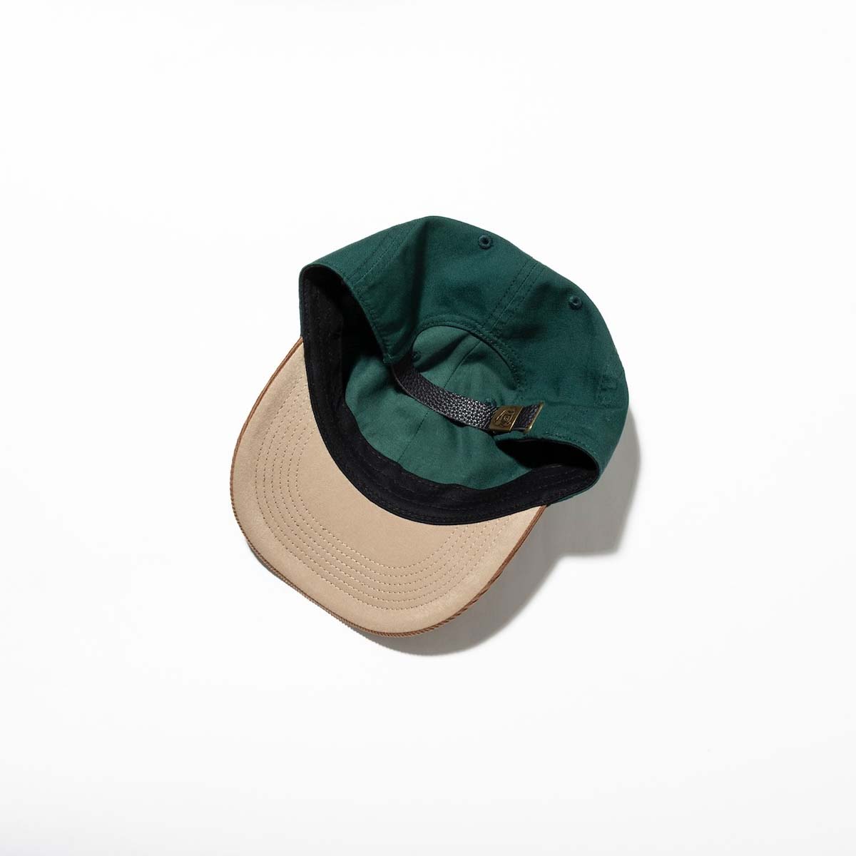 TACOMA FUJI RECORDS / FOOT OF THE MOUNTAIN ALE CAP  (Green×Brown) バックスタイル