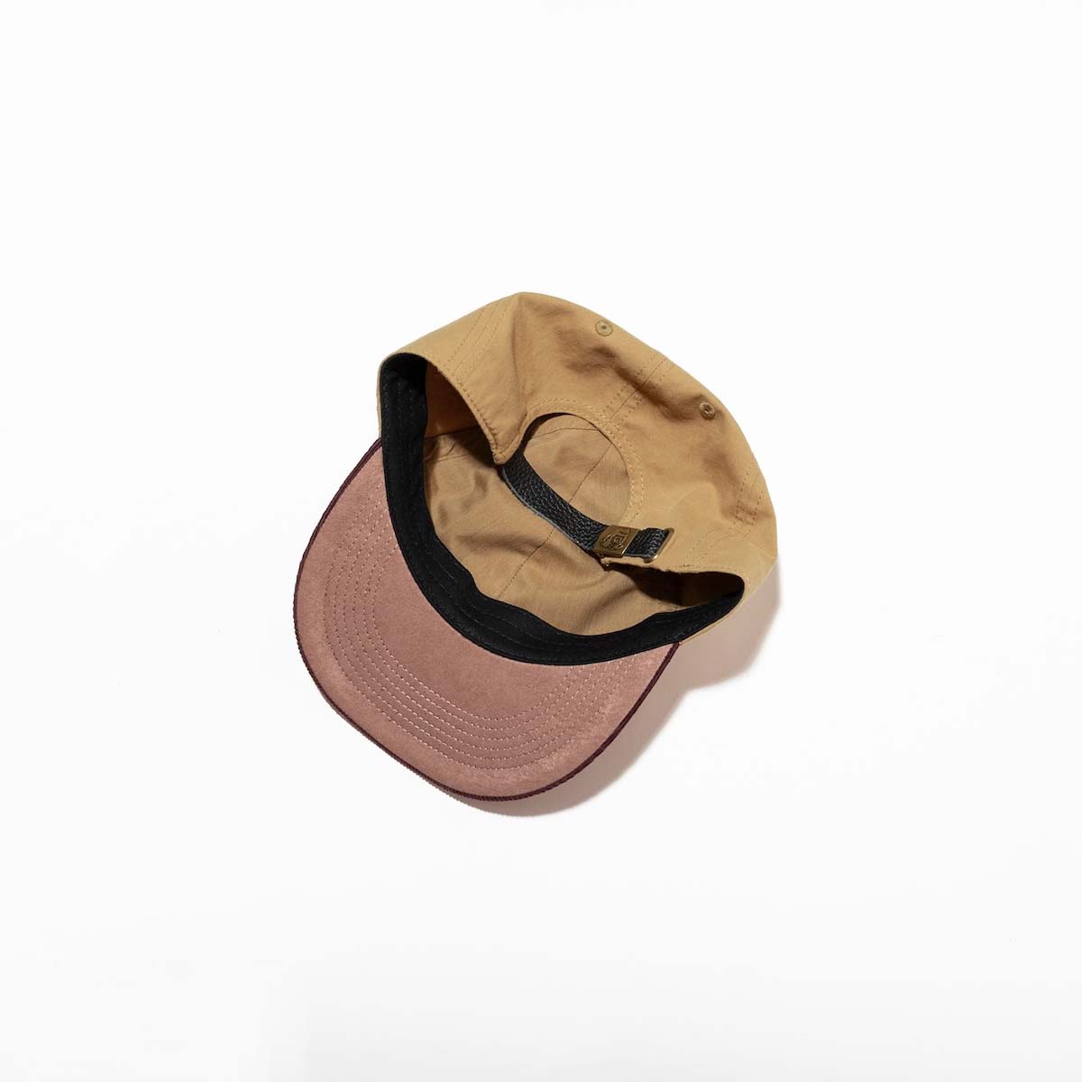 TACOMA FUJI RECORDS / FIELD RECORDING RADIO CAP  (Brown×Burgundy) バックスタイル