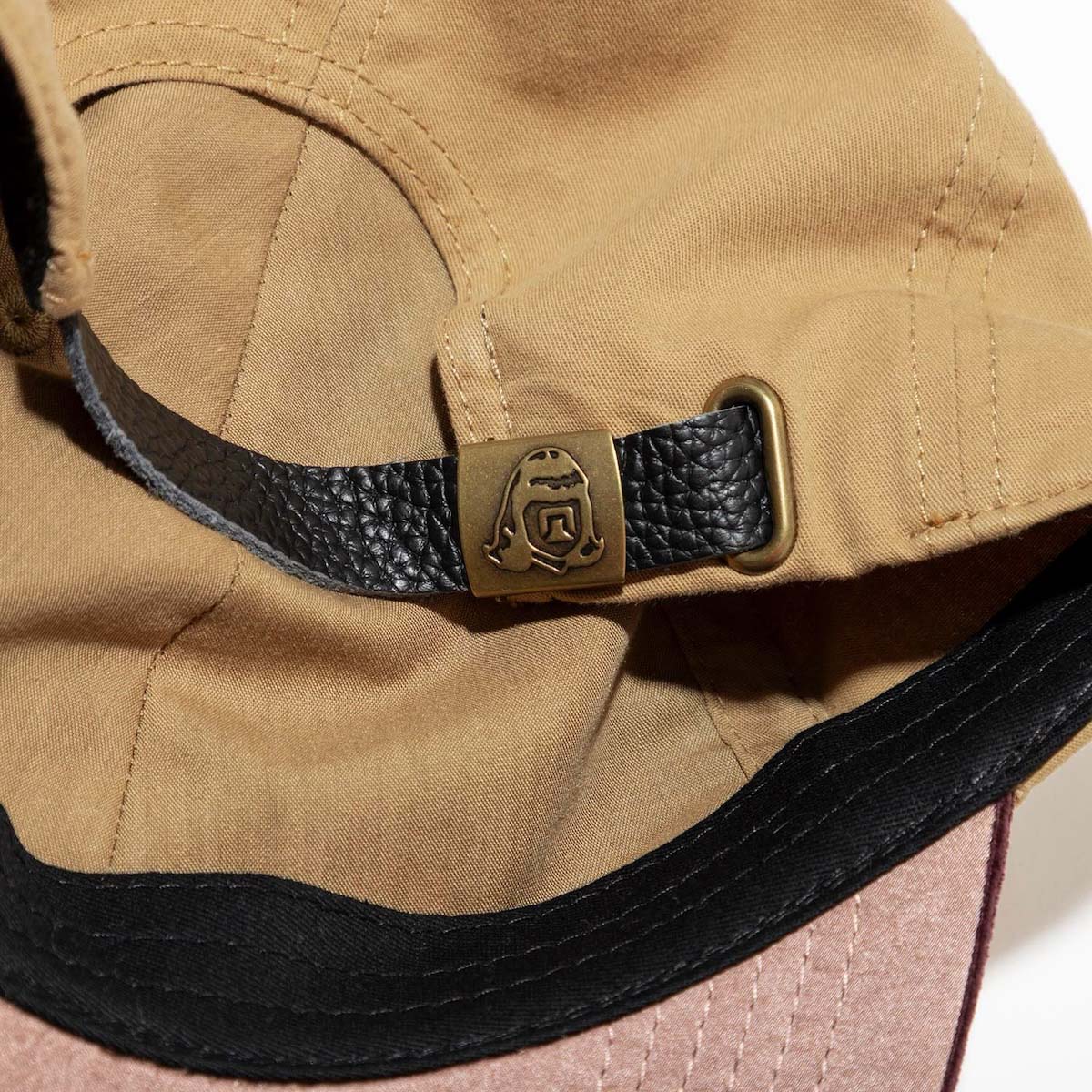 TACOMA FUJI RECORDS / FIELD RECORDING RADIO CAP  (Brown×Burgundy) アジャスター