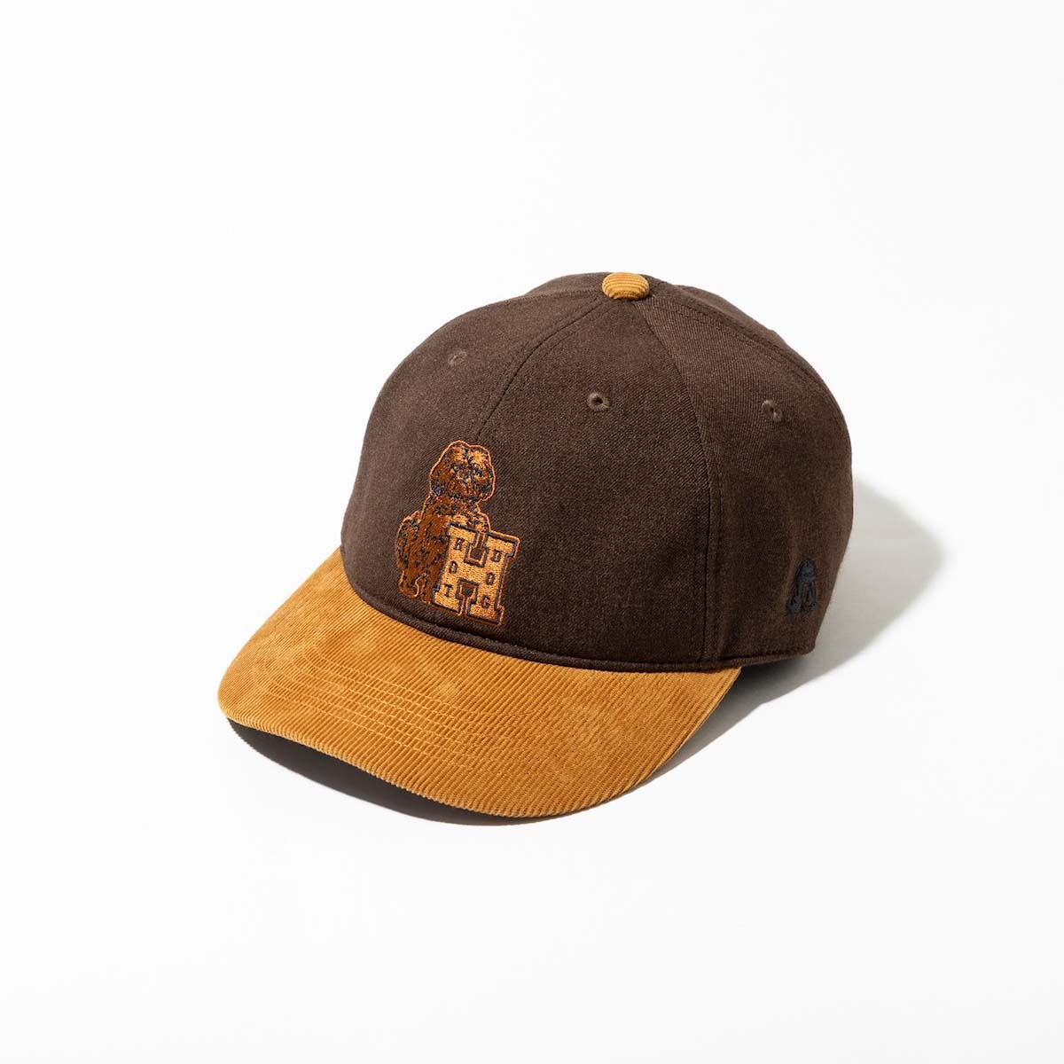 TACOMA FUJI RECORDS / HOT DOG VNTG LOGO CAP  (Brown×Brown) サイド