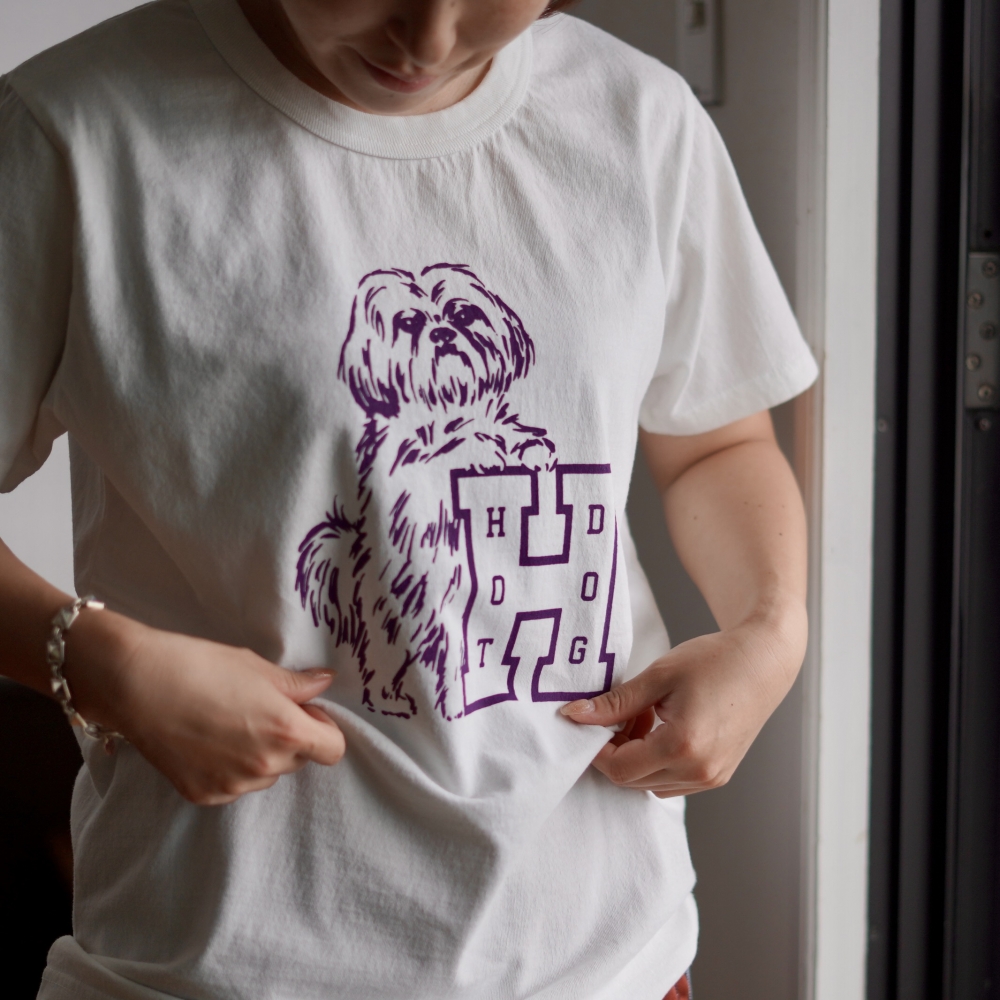 TACOMA FUJI RECORDS / HOT DOG VNTG LOGO Tee (White)
