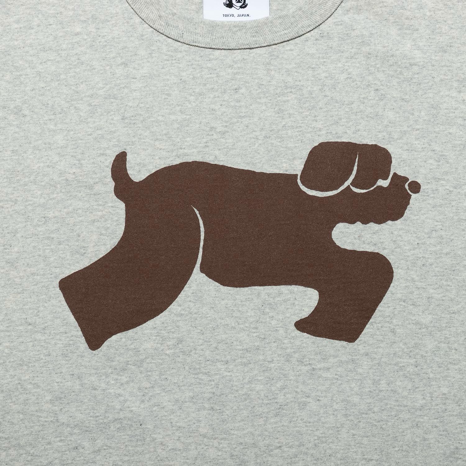 TACOMA FUJI RECORDS / SHAGGY DOG LS Tee (Oatmeal) フロントプリント
