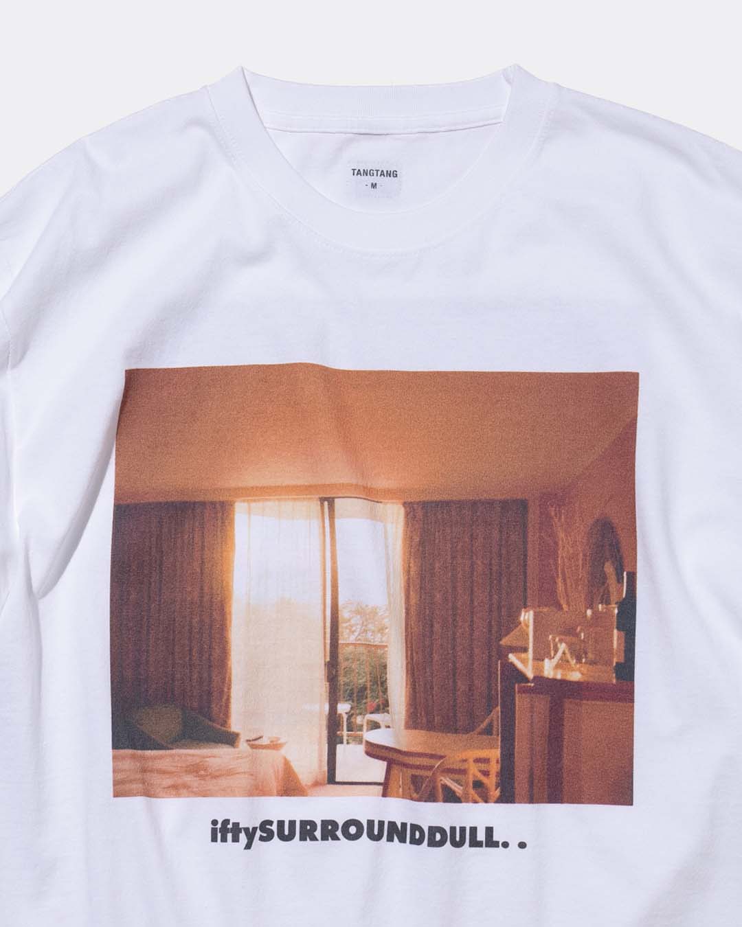 TANGTANG / GASATANG - iftySURROUNDDULL..  (White) フロントプリント