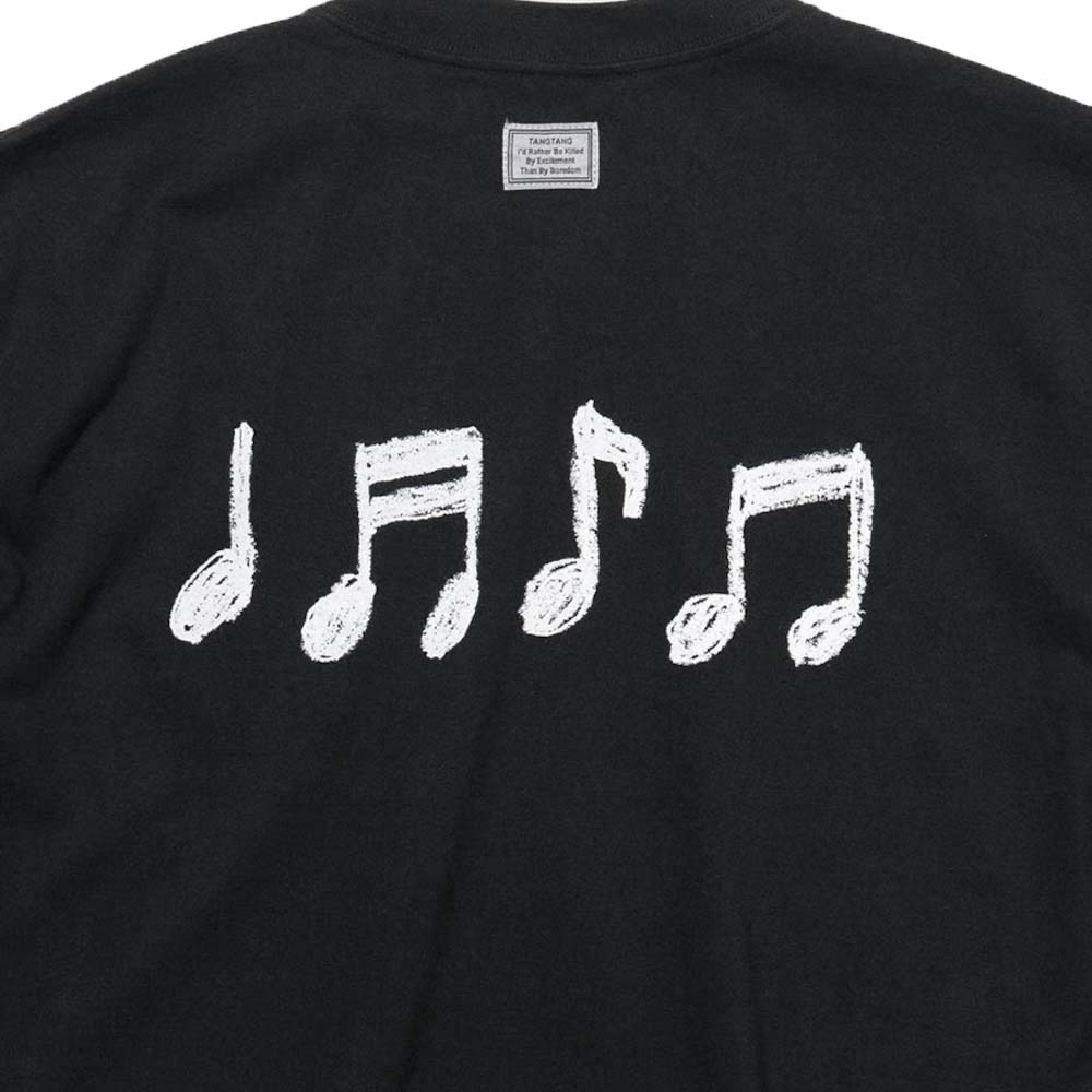 TANGTANG /  DRAWING - MUSIC (Black) バックプリント