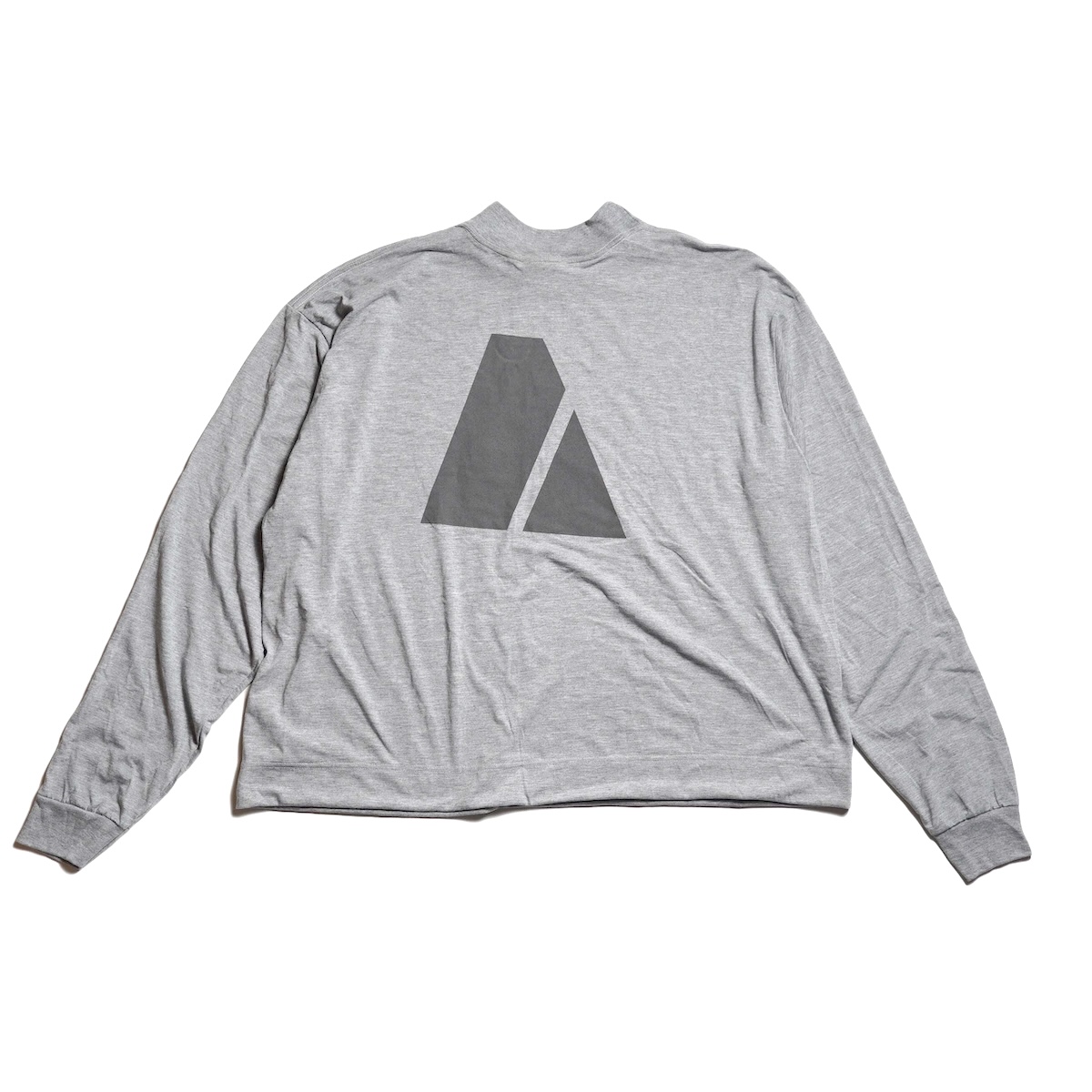 THRIFTY LOOK / ARMY P.F.U REPRINT LS TEE - HELP (Gray) 背面