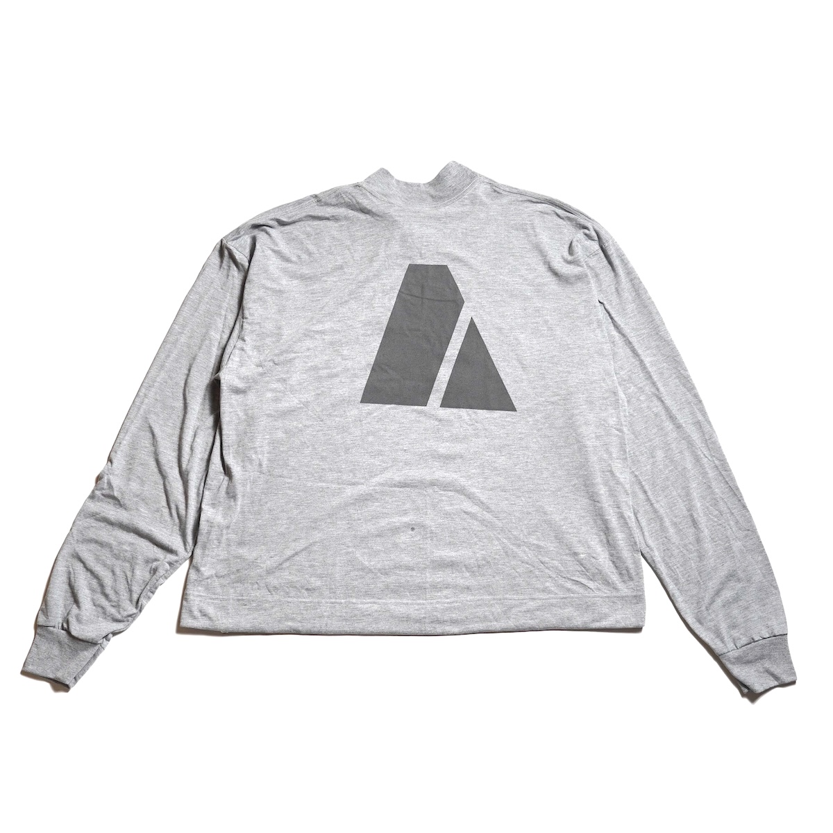 THRIFTY LOOK / ARMY P.F.U REPRINT LS TEE - JUMP MAN (Gray) 背面