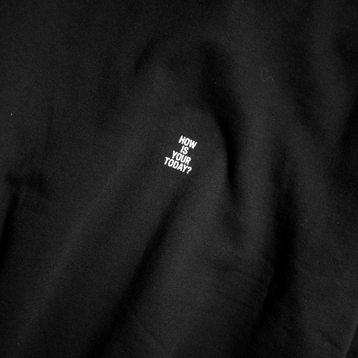 TODAY edition / TROMPE L"OEIL Zip Sweat (Black) バックプリント