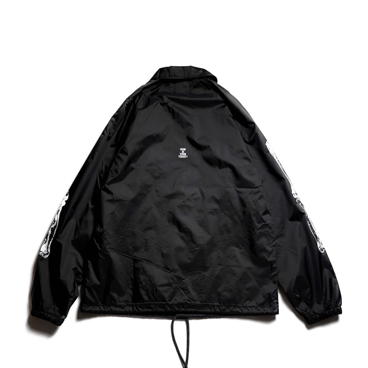 TODAY edition / TROMPE L'OEIL Coach Jacket (Black) 背面
