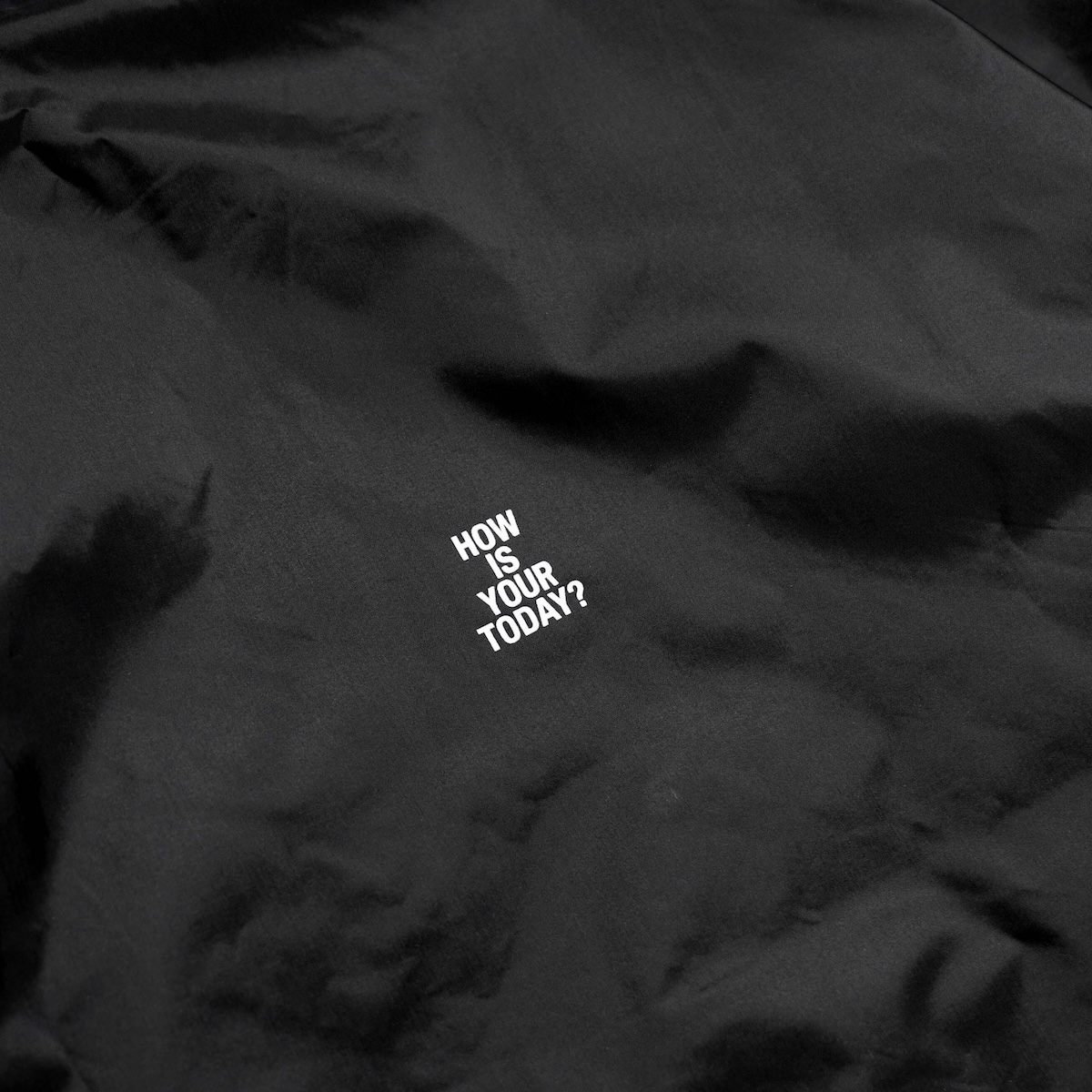 TODAY edition / TROMPE L'OEIL Coach Jacket (Black) バックプリント