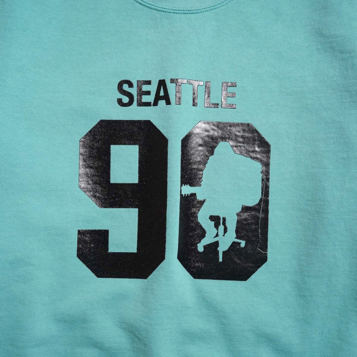 TODAY edition / Seattle CN Sweat (Turquoise)