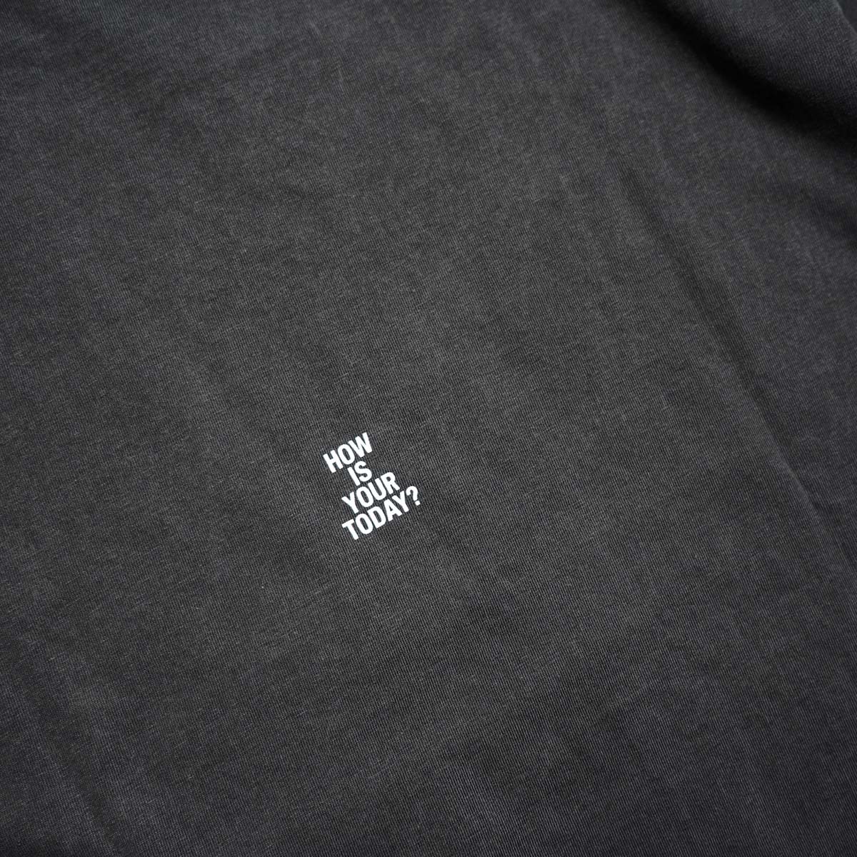 TODAY edition / SEATLE SS Tee (Charcoal) バックプリント
