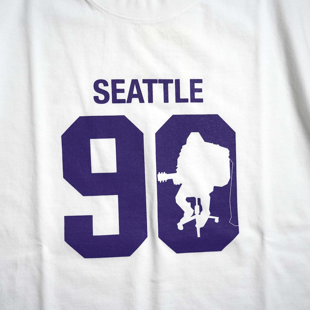 TODAY edition / SEATLE SS Tee (White) フロントプリント
