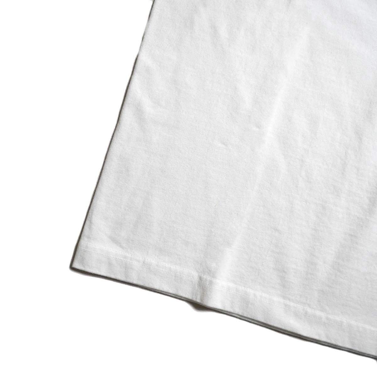 TODAY edition / SEATLE SS Tee (White) 裾