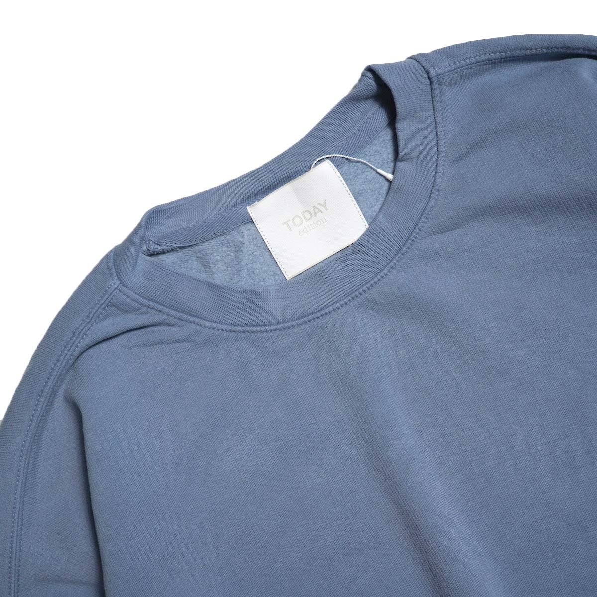 TODAY edition / "HARMONY" Crewneck Sweat (Navy) ネック