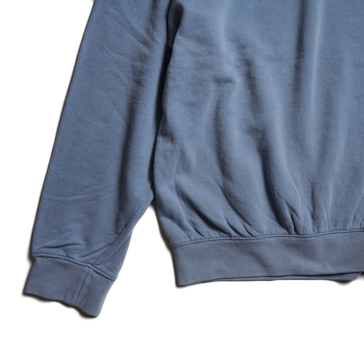 TODAY edition / "HARMONY" Crewneck Sweat (Navy) 袖