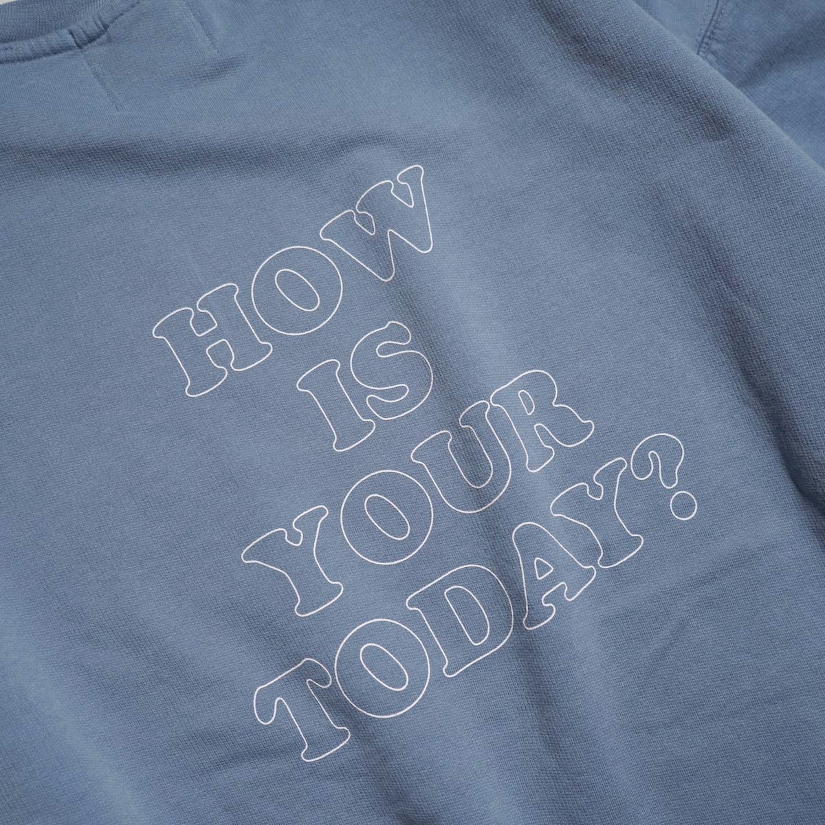 TODAY edition / "HARMONY" Crewneck Sweat (Navy) バックプリント