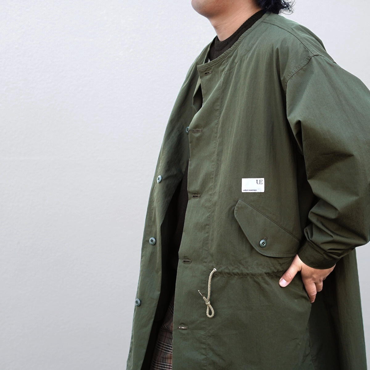 uniform experiment / PROTECTIVE COAT (Black)