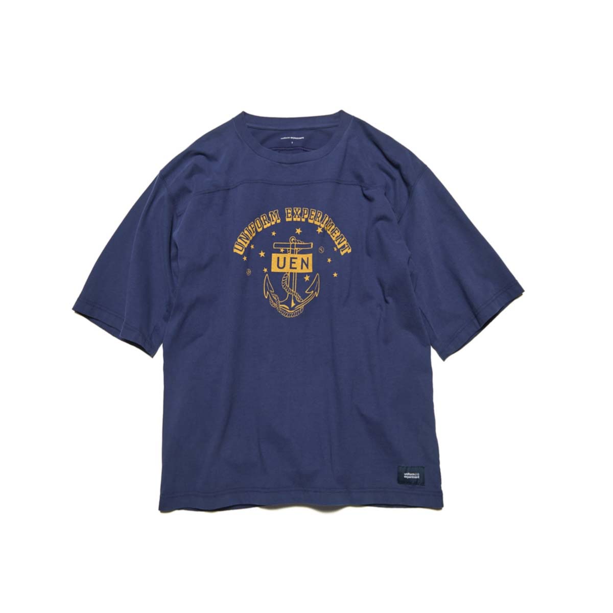 uniform experiment U.E. NAVY オーバーオール uniform experiment / UEN FOOTBALL TEE (Navy)