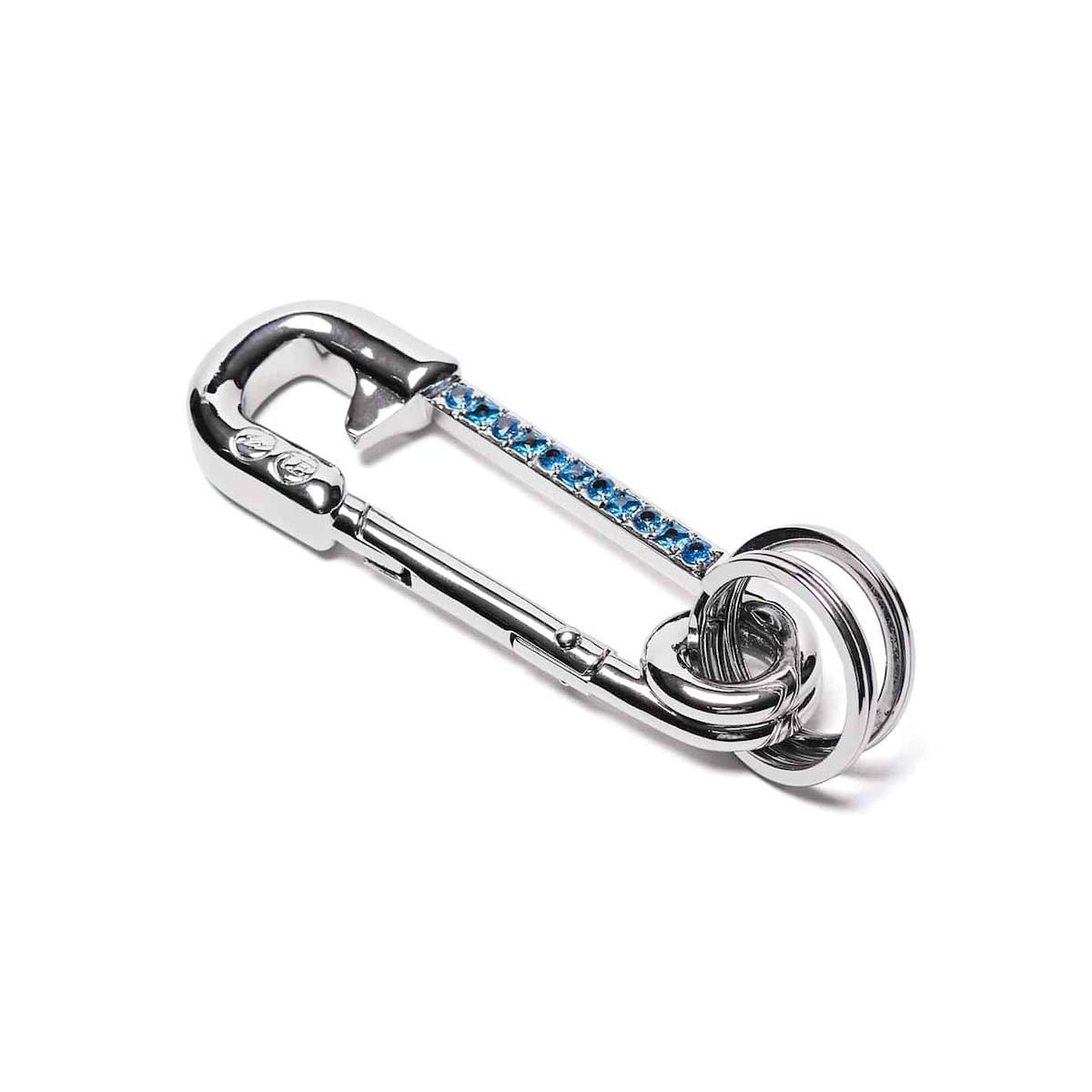 uniform experiment / SAFETYPIN ZIRCONIA CARABINER (Silver)