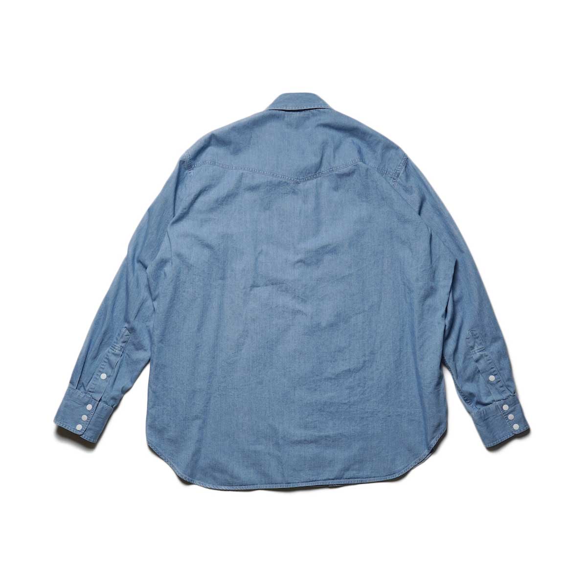 トップス Unlikely Dress Cowboy Shirts Unlikely / Unlikely Dress Cowboy Shirts (Vintage Indigo)