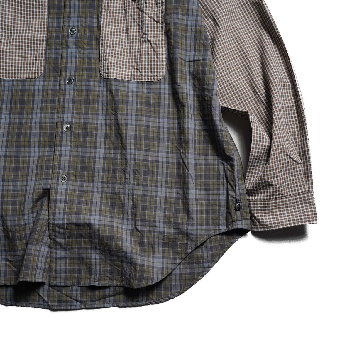 Unlikely / Unlikely Work Shirts 2tone (Olive/Lt.Brown)