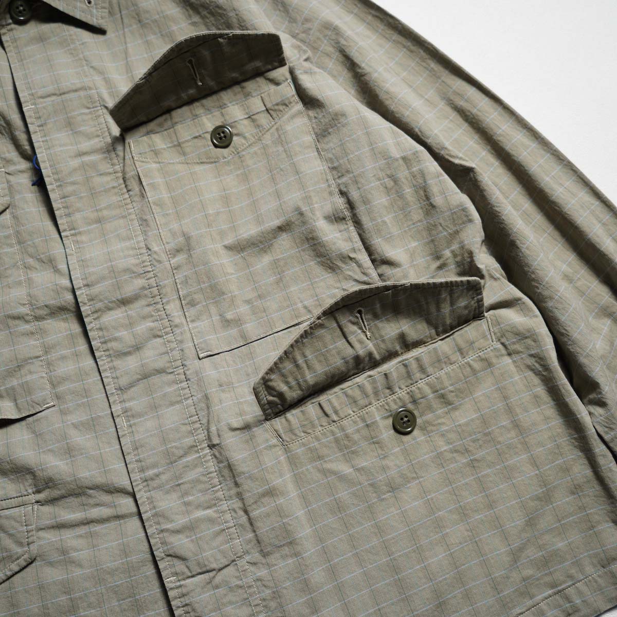 Unlikely / Unlikely M-51 Shirts Jacket (Green Plaids)